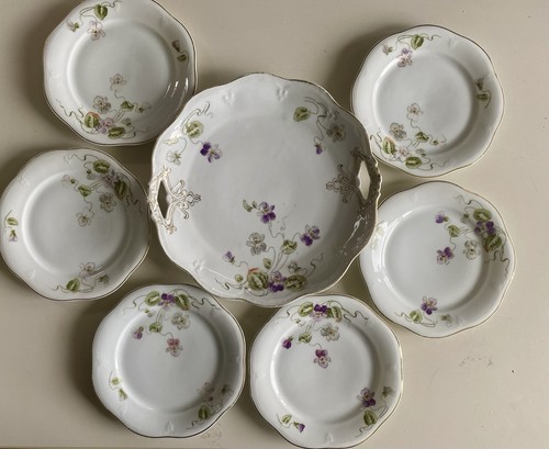 Pezzi porcellana art nouveau - 7,