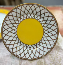 Piatto da dessert ALBERTO PINTO Les Perroquets 8,25"D, NUOVO, campione da negozio