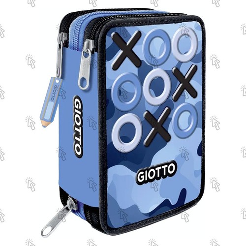 Astuccio zip giotto - astuccio, tris