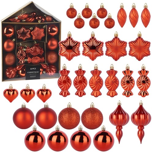 Palline natale infrangibili - palline, di