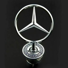 Stella Logo Anteriore Cofano Mercedes Classe C E S Cromato Ricambio