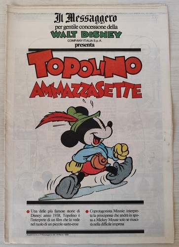 Walt disney messaggero - disney,
