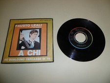 DISCO 7" 45 GIRI FAUSTO LEALI
