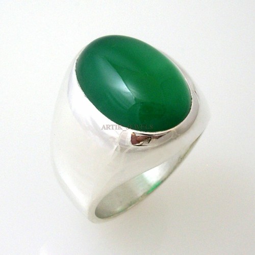 Verde naturale onice - gemma, con