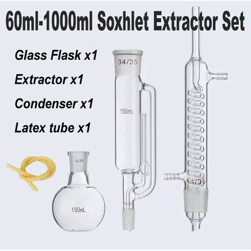 Kit estrattore soxhlet 60ml - kit,