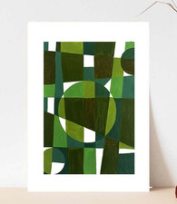 Quadro astratto geometrico