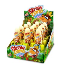 Straw Bana Spray Caramelle Liquide Gusto Fragola e Banana Espositore da 12 Spray