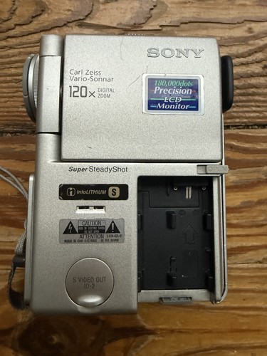 Sony handycam dcr - sony, dcr-pc1