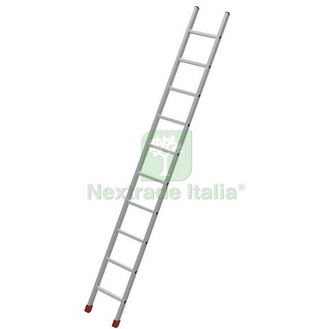 1pz scala alluminio - alluminio, semplice