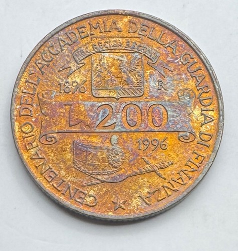 Moneta 200 lire - moneta, r
