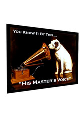 Rca victor dog adesivo insegna - dog,