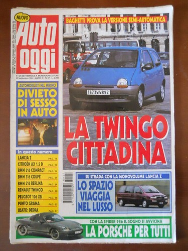 Auto oggi 1994 lancia - n�37,