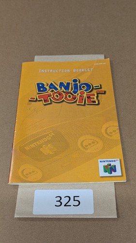 Banjo tooie n64 manual - banjo-tooie,