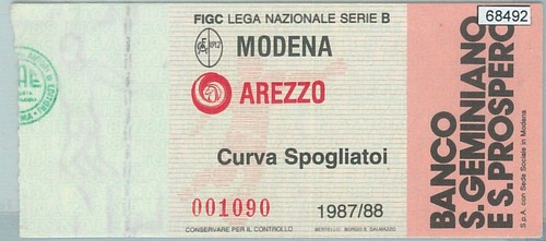 68492 biglietto partita - 68492,