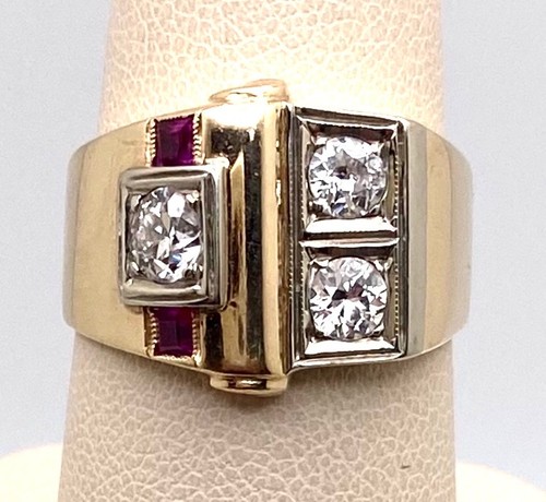 Anello retrò anni - , in