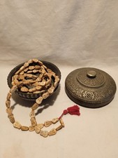 Antique Tibetan Bone Mala With