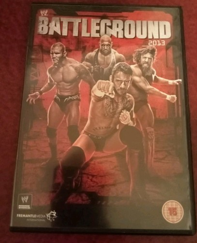 Dvd wwe ppv battleground 2013 - wwe,