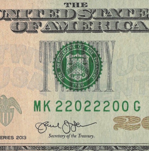 Banconota dollari five - banconota,