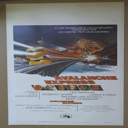 Locandina film avalanche - locandina,