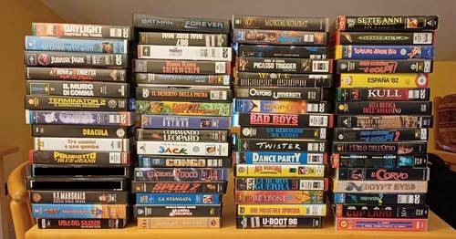 Videocassette vhs