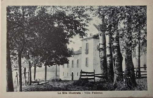 Cartolina anni la - '30, sila