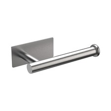MK34052 Porta Carta Igienica Adesivo Portarotolo Carta Igienica Acciaio Inox per