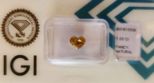 Diamante naturale cuore 03ct - diamante, 1,03ct