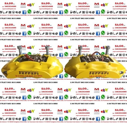 Coppia pinze freni posteriore - coppia,