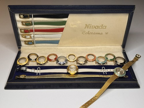 Raro orologio nivada colorama - orologio,
