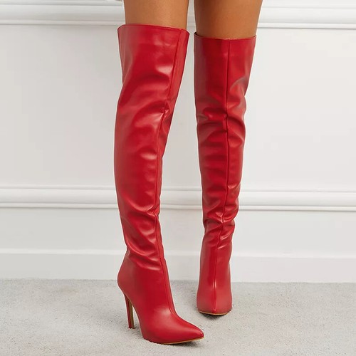 Stivali scarpe donna ginocchio - stivali,