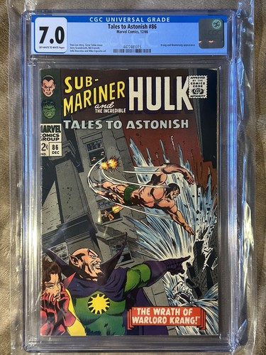 Tales astonish cgc 7 0 - to, #86