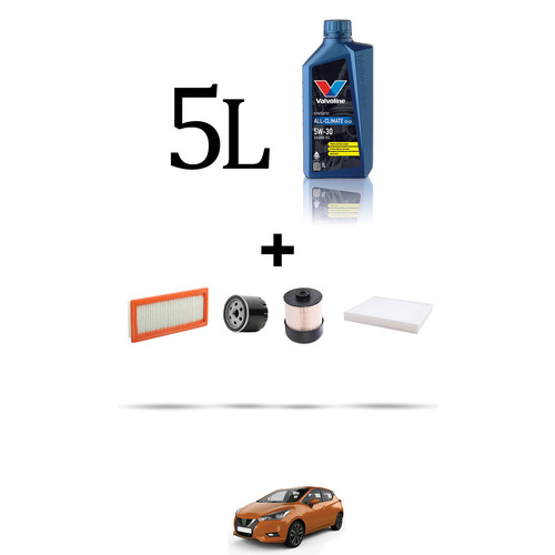 Hoffcar kit tagliando filtri - kit,