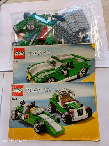 Lego creator 6743 supercar 3 - creator,