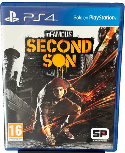 Infamous second son ps4 usato - son,