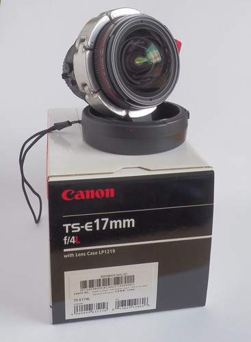 Canon 17mm 4l in - ts-e,