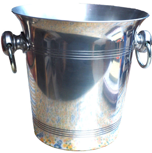 Retrò argento refrigeratore