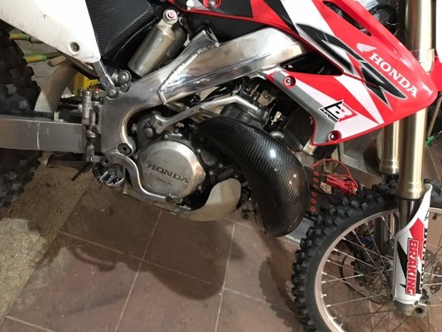 Carbon enduro exhaust pipe - carbon,