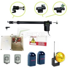 Kit automazione cancello mono anta battente APRIMATIC AP 350 DX kg 3m  230V 2TX
