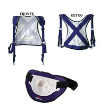 kit giubbotto + cintura pesca