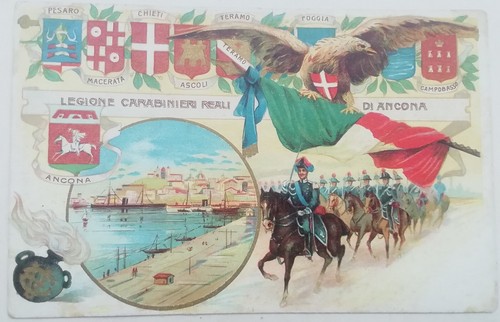 Cartolina legione carabinieri - legione,