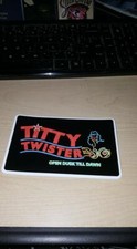 TITTY TWISTER STICKER FROM