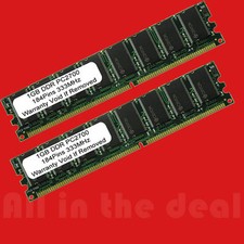 Kit 2 GB PC2700 DDR bassa