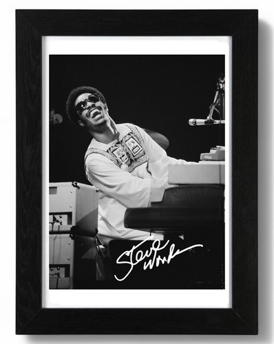 Stevie wonder signed autograph - wonder,