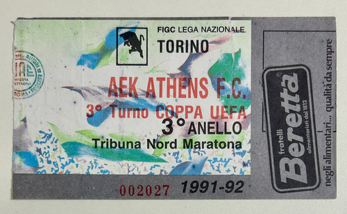 Coppa uefa torino aek - vs,