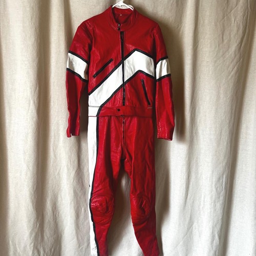 Set tuta moto corsa pelle