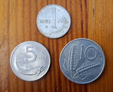 ITALIA - LOTTO DI 3 MONETE DA