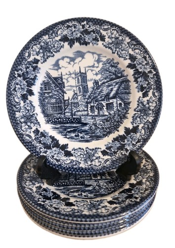 Set piatti laterali blu e - set,