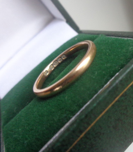Anello fede nuziale oro 22 - fede, in