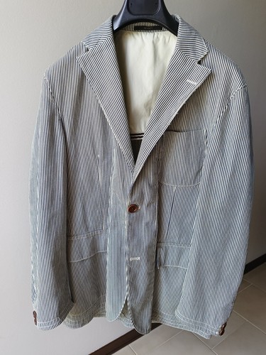 Giacca cotone e lino - t.,