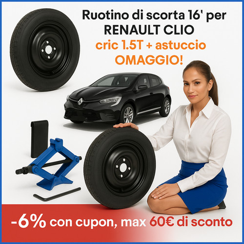 Ruotino scorta 16 per - di,